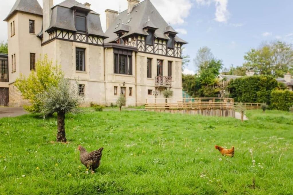 Villa Le Manoir Du Val à Douvres-la-Délivrande Extérieur photo